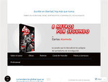Tablet Screenshot of carlosalameda.com